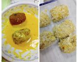 味つけ南瓜で作る肉入りコロッケ美味作り方3写真