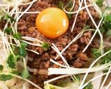 サバ缶でヘルシー♪台湾まぜそば風うどん作り方3写真