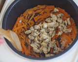 あさりと人参ひじきの炊き込みご飯作り方5写真