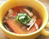 簡単♡醤油麹と生姜のきのこスープ♡作り方3写真