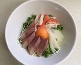 カイワレ大根で♡一人分の海鮮丼作り方3写真