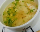 寝坊してもOK！朝のアレンジ即席スープ♪作り方3写真