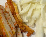 甘辛たれで♪大根とさつま揚げのきんぴら作り方1写真