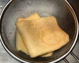 簡単 手羽元と小松菜と油揚げの煮物♪作り方3写真