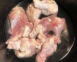 簡単 手羽元と小松菜と油揚げの煮物♪作り方4写真