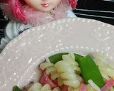 リカちゃん♡スナップエンドウマカロニサラ作り方21写真