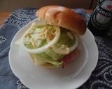 市販の98円ハンバーガーをカスタマイズ♪作り方12写真
