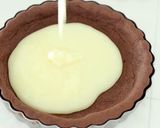 生チョコキャラメルタルト作り方7写真