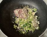 サッポロ一番ごま味ラーメンで作る麻婆麺作り方1写真