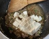 サッポロ一番ごま味ラーメンで作る麻婆麺作り方2写真