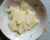 りんごとじゃが芋・きゅうりの酢の物♪作り方1写真