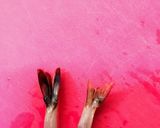 殻ごとがぶっ　えびのさっぱり甘酢あん作り方3写真