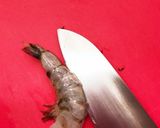 殻ごとがぶっ　えびのさっぱり甘酢あん作り方4写真