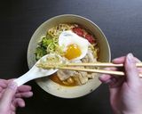 バランスよく食べる！インスタントラーメン作り方10写真