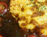レトルト●はちみつ玉子焼きカレー作り方4写真