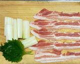 豚肉のネギと大葉巻き作り方1写真
