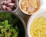 海の幸ピリ辛味噌和え作り方4写真
