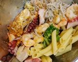 海の幸ピリ辛味噌和え作り方7写真