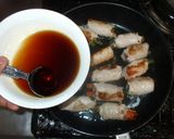 豚肉の肉巻き♪簡単いんげん牛蒡人参作り方12写真