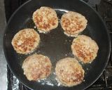 基本のハンバーグ♪簡単パン粉なし作り方9写真