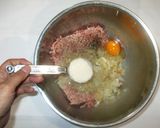 基本のハンバーグ♪簡単パン粉なし作り方6写真
