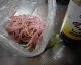 ギョニソとキャベツのレンジ蒸し作り方7写真
