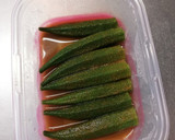 【作り置き】オクラのカレー煮浸し作り方3写真