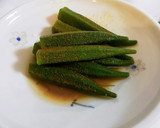 【作り置き】オクラのカレー煮浸し作り方4写真