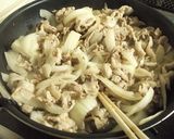 キャベツと豚肉の甘酒鍋作り方6写真
