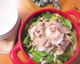 キャベツと豚肉の甘酒鍋作り方8写真