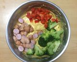 超簡単☆朝だ!野菜たっぷりカレーマフィン作り方10写真