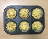 超簡単☆朝だ!野菜たっぷりカレーマフィン作り方12写真