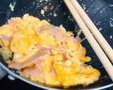 ふわとろ♡ベーコン玉子の醤油マヨソテー作り方4写真