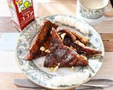 豆乳で☆簡単ショコラフレンチトースト作り方6写真