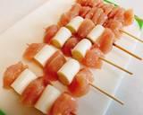 【ヘルシー】ささみとネギの焼き鳥作り方4写真