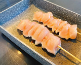 【ヘルシー】ささみとネギの焼き鳥作り方5写真