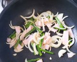 アスパラとシーフード★クリームパスタ作り方2写真