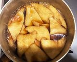 甘〜い♡ 関西風 きつねうどん揚げさん　作り方3写真
