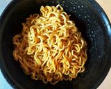 袋味噌ラーメンで作る辛味噌混ぜそば作り方3写真