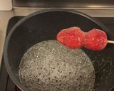 簡単！！いちご飴とぶどう飴作り方5写真