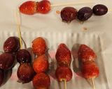 簡単！！いちご飴とぶどう飴作り方6写真