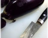茄子味噌　大葉も入ってます。作り方1写真