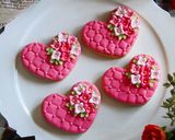 バレンタインアイシングクッキー 2020作り方38写真