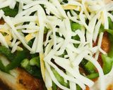 ピザトースト●ピーマン＆チーズ作り方3写真