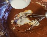 小さな贈り物【ミロ味の熊カップケーキ】作り方3写真