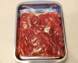 下味冷凍☆甘辛牛肉パック！作り方3写真