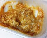 鶏もも塩麹味噌蒸し焼き。作り方1写真