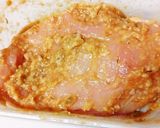 鶏もも塩麹味噌蒸し焼き。作り方2写真