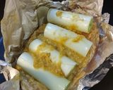 鶏もも塩麹味噌蒸し焼き。作り方3写真