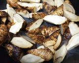 鶏皮とごぼうの煮物作り方5写真